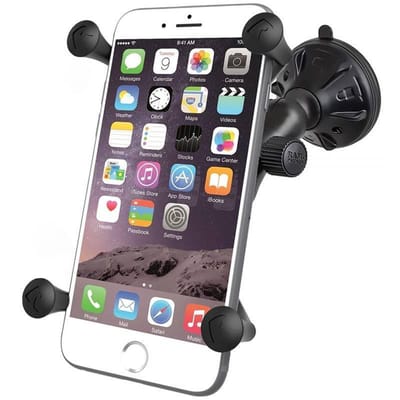 Large X-Grip smartphone zuignap set compacte zuignap RAP-B-166-2-UN10U