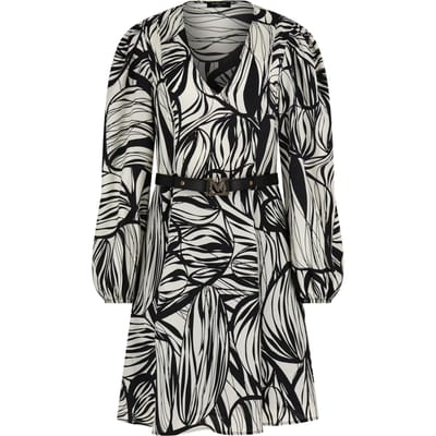 GUESS Marciano By  Debora Short Dress Abstract Leaves Prin Größe: 36 | Midikleider Outlet | Damen