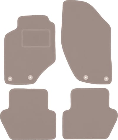 Beige veloursmatten voor: Volvo V70 I stationwagen (1996-2000)