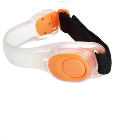 LED Hardlooparmband - Haardloopverliochting - Hardloop Verlichting - 1 stuk - Sportarmband - Wandel Verlichting - Oranje - Veiligheidsband - CHPN