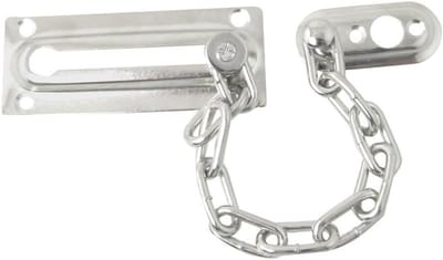 Deurketting - Veiligheidsketting - Veiligheid Thuis - Eenvoudige Montage - 25 cm - Zilverkleurig