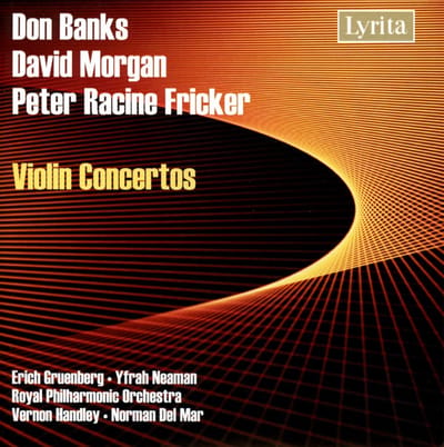 Peter Racine Fricker, Yfrah Neaman, Royal Philharmonic Orchestra - Banks, Morgan, Fricker: Violin Concertos (CD)