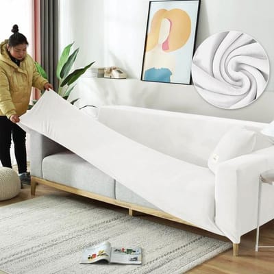 Bankhoes Stretch Fluwelen Antislip Bankhoezen Voor Woonkamer L Vorm Sectionele Bankhoes Fauteuilhoezen 2pcs pillowcase