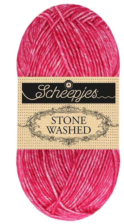 Scheepjes Stone Washed - 839 Eudialyte - Haakgaren / Breigaren