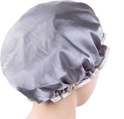 CHPN - Douchemuts - Hippe douchemuts - Grijs - Douchekapje - Praktische douchemuts - Douche kapje - Douche cap - Douchecap - Douche muts - Shower cap - Grijze douchemuts
