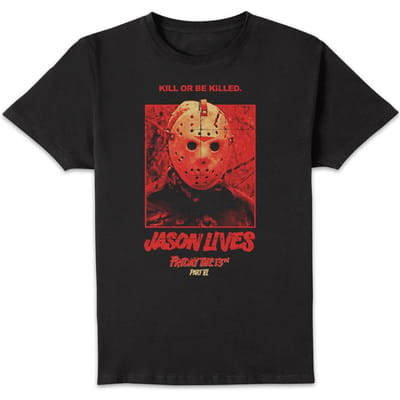 Friday 13th Jason Lives Men's T-Shirt - Zwart - L