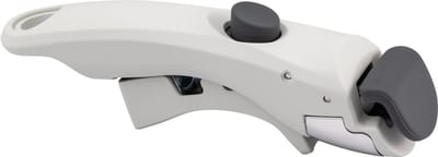 NutriChef Vervangbare Pannengreep - Ergonomisch, Warmtebestendig, Snelle Bevestiging - Grijs