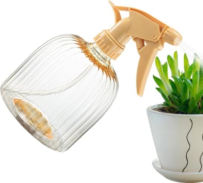 Tuingieter Spuitfles - Plantenvernevelaar Navulbaar - Planten Verzorgen - Verstelbaar Mondstuk - 500 ml - Geel