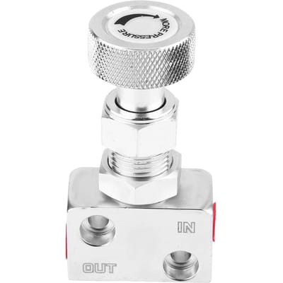 Remproportioneerventiel Universeel Motorsport Rem Afsluitventiel Drukregelaar Silver zilver