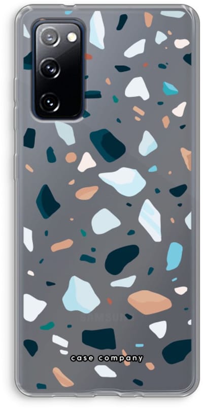 Case Company® - Hoesje geschikt voor Samsung Galaxy S20 FE / S20 FE 5G hoesje - Terrazzo N°13 - Soft Cover Telefoonhoesje - Bescherming aan alle Kanten en Schermrand