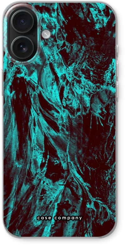 Case Company® - Hoesje geschikt voor iPhone 16 Plus hoesje - Ice Age - Soft Cover Telefoonhoesje - Bescherming aan alle Kanten en Schermrand