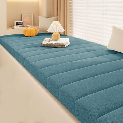 Comfortabel Zitkussen voor Binnen en Buiten - 100x40x5 cm - Wasbaar en Antislip