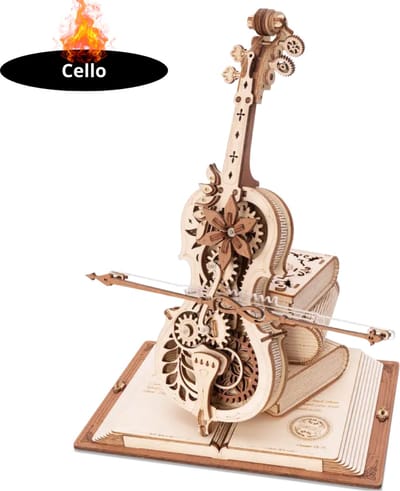 Livano Bouwpakket Hout - Kinderen - Volwassenen - Bouwpakketten Volwassenen - Boot - Houten Puzzel - 3D - Cello