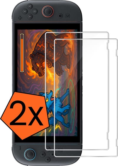 Screenprotector - Geschikt voor Nintendo Switch 2 Screenprotector Bescherm Glas - Tempered Glass Geschikt voor Nintendo Switch 2 Screen Protector - 2 PACK