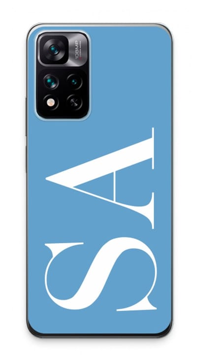 Gepersonaliseerd - Case Company® - Hoesje geschikt voor Xiaomi 11i hoesje - Monogram N°2 - Soft Cover Telefoonhoesje - Bescherming aan alle Kanten en Schermrand