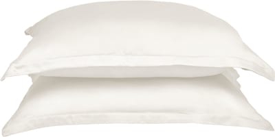 Coco & Cici - TENCEL - Sateen kussensloop Off White - 1 kussensloop 50x60