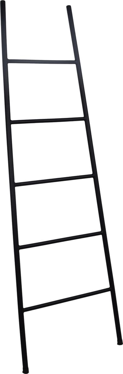 LOFT42 Trap Metalen Decoratieladder Zwart  - Industrieel - 175x50x4