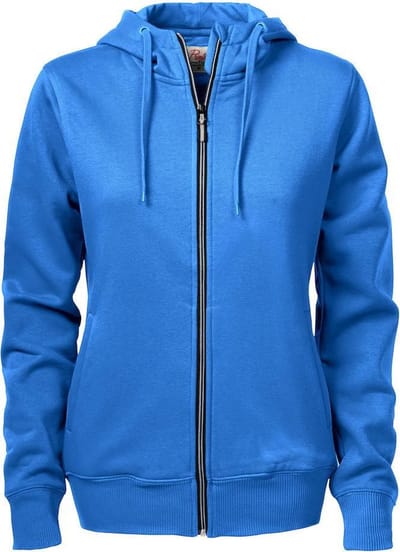 Printer Hooded Sweat Vest Overhead Lady 2262052 Oceaanblauw - Maat XXL
