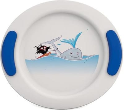 Kinderbord Walvis - Blauw