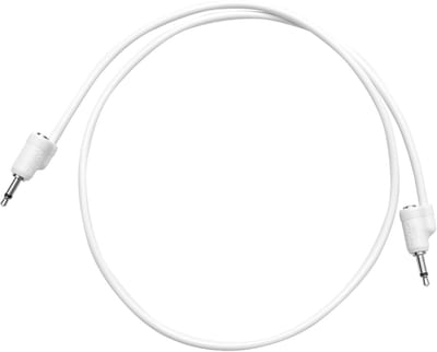 Tiptop Audio Stackcable White 75cm 5 pcs. - Patchkabel