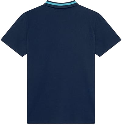 Manchester City Polo Heren - Maat L - Lifestyle - Poloshirt voor Volwassenen - Donkerblauw - Man City Fanmerchandise