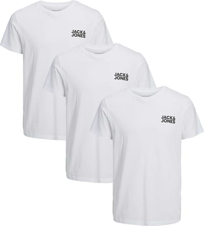 Jack & Jones Heren t-shirt 3 pack Corp