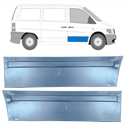 Reparatiepaneel voor deur voor Mercedes Vito I W638 1996-2003 / Links + Rechts