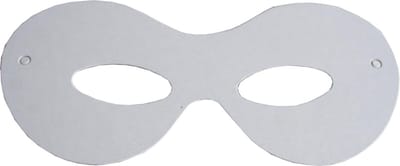 Bouhon Papieren masker - 50 stuks om zelf te decoreren