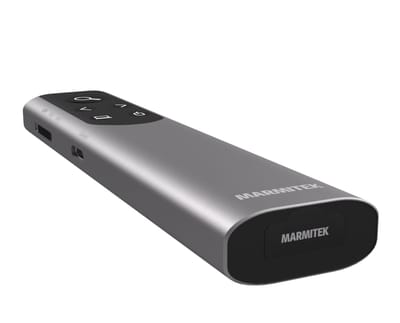 Marmitek WPR 400 draadloze presentatie klikker - Digitale aanwijzer, Zoom & Air Mouse – Presenter