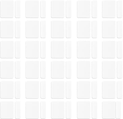 Vervangende Kleefpads - Sensor Pads - Beveiligingssystemen Installeren - Precisie Voorgesneden - 30 Sets - Wit