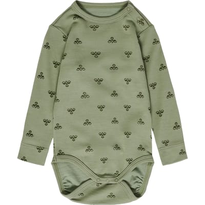 Hummel kinderbody met lange mouwen Hmlbambo Body Ls