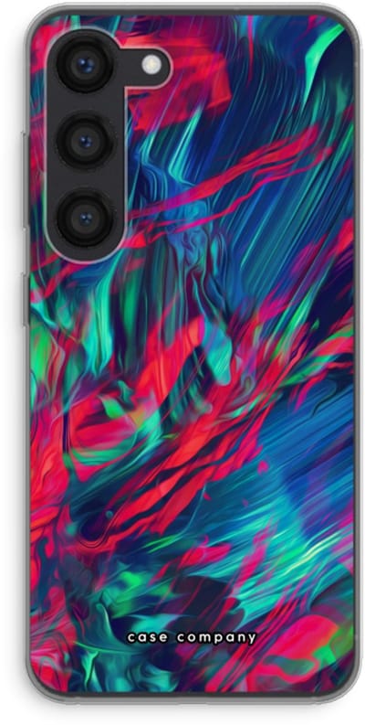Case Company® - Hoesje geschikt voor Samsung Galaxy S23 hoesje - Pilgrims Of The Sea - Soft Cover Telefoonhoesje - Bescherming aan alle Kanten en Schermrand