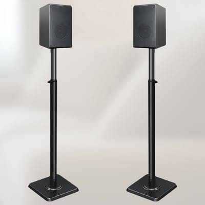 CRLYN® Luidspreker Standaard - Vloerstandaard - Luidspreker Standaard - Zwart