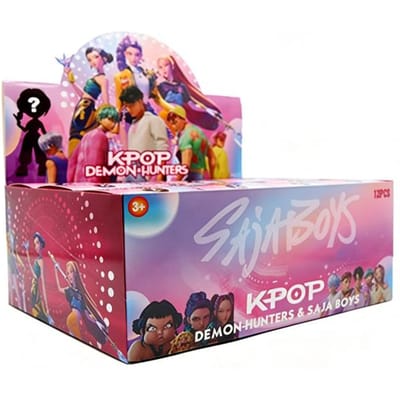 2026 KPop Demon Hunters Blind Box HUNTRIX SAJA BOYS RUMI MIRA ZOEY Derpy Tiger Actiemodel Modelpop Speelgoed Mysterieuze Decoratie Cadeau rood
