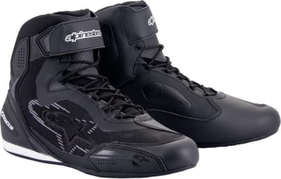Alpinestars Faster-3 Rideknit Zwart Donkergrijs Motorschoenen - Laars