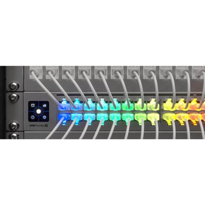 Ubiquiti UACC-Cable-Patch-EL-0.15M-W-24 - Patchkabel Set - 24 stuks - Cat6 - 15 cm - Wit