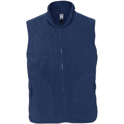 SOLS Noorwegen Unisex Anti-Pill Fleece Bodywarmer / Gilet (Marine)