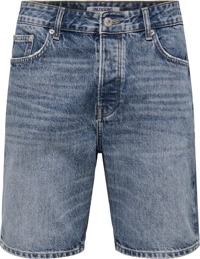 ONLY&SONS - ONSEDGE MB GREEN 3227 TAI DNM SHORTS - Heren - Bermuda shorts