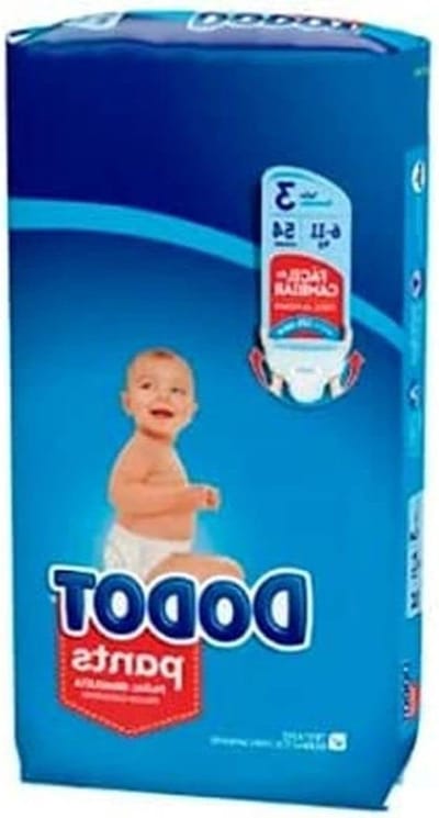 Luierbroekjes - Baby luiers - Baby verzorging - 360 graden anti-lek - 54 stuks - Wit