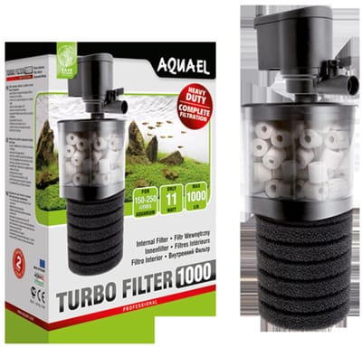 Aquael turbo filter 1000 - Aquarium binnen filter - voor Aquaria tot 250 liter