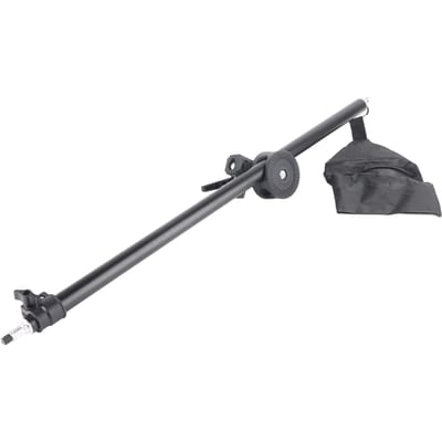 Fotografie Softbox Lichtstatief Fotostudio Top Telescopische Stang Kruisarm Flitslamp Statief 14in gray
