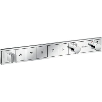 Hansgrohe Rainselect Afbouwdeel - voor inbouw douchekraan - thermostatisch - voor 5 functies - 66.9x90cm - thermostaat - hoogglans chroom