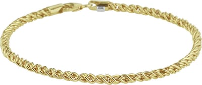 ZilGold Armband 5000192 Geelgoud Draadschakel 2,8 mm 19 cm