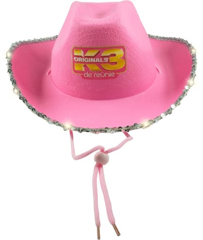K3 - Verkleedhoofddeksel - K3 Originals - Cowboyhoed