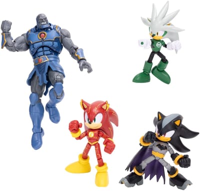 SONIC & DC 13 cm figuren Kracht versus Snelheid