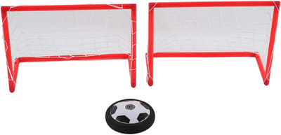 Zwevende Voetbal - Luchtkussen Bal - Binnen Spelen - Schuimrubberen Rand - 54 x 24 x 7 cm - Meerdere Kleuren