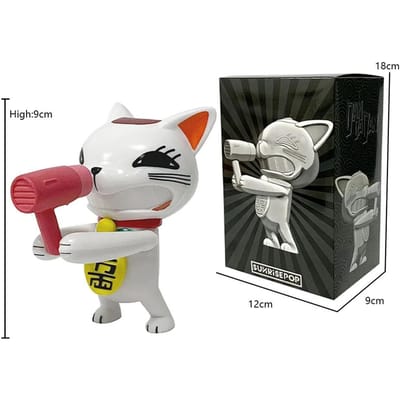 Anime Turbo Mamie Dandadan Mignon Chat PVC Modèle d'Action Mignon Décoration de Bureau Ornement Jouet Cadeau Collectionnable Durable