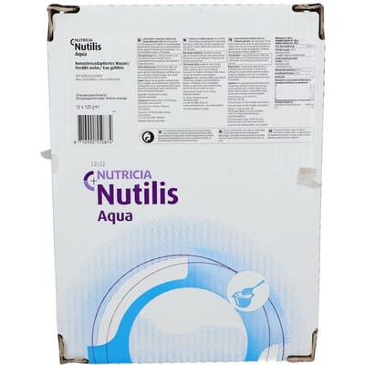 Nutilis Verdikt Water Sinaas Cups 12x125g