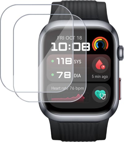 2x Screenprotector geschikt voor Huawei Watch D2 - Folie Screen Protector
