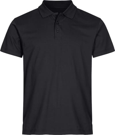 Clique Basic Polo 028230 - Zwart - L